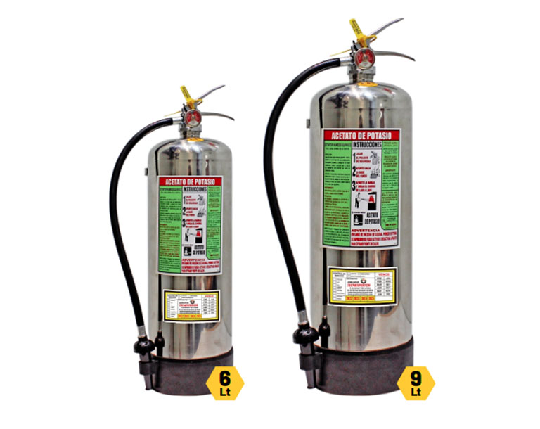 Extintores de Acetato de Potasio - Extintores JPS