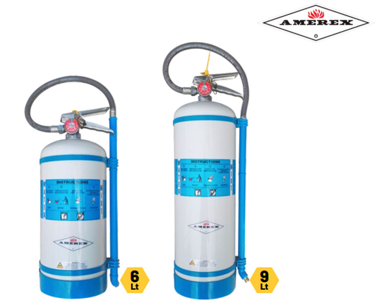 Extintores de Agua Desmineralizada Amerex - Extintores JPS