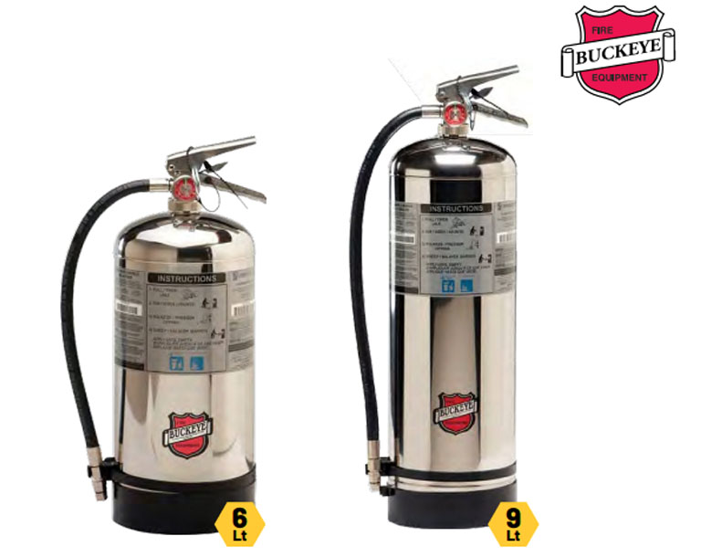 Extintores de Agua Presurizada Buckeye - Extintores JPS