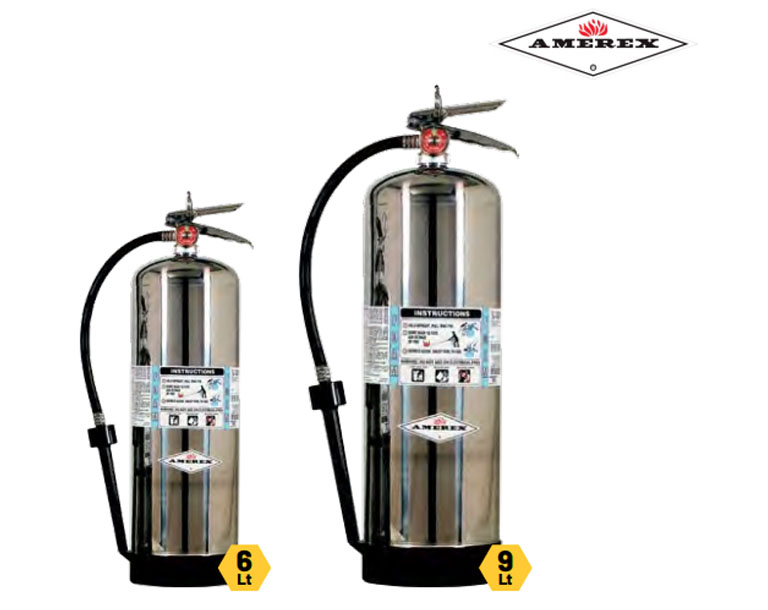 Extintores de Agua Presurizada Amerex - Extintores JPS