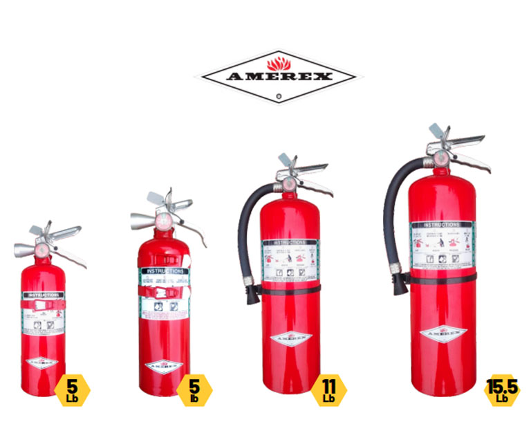 Extintores de Halatrón Amerex - Extintores JPS